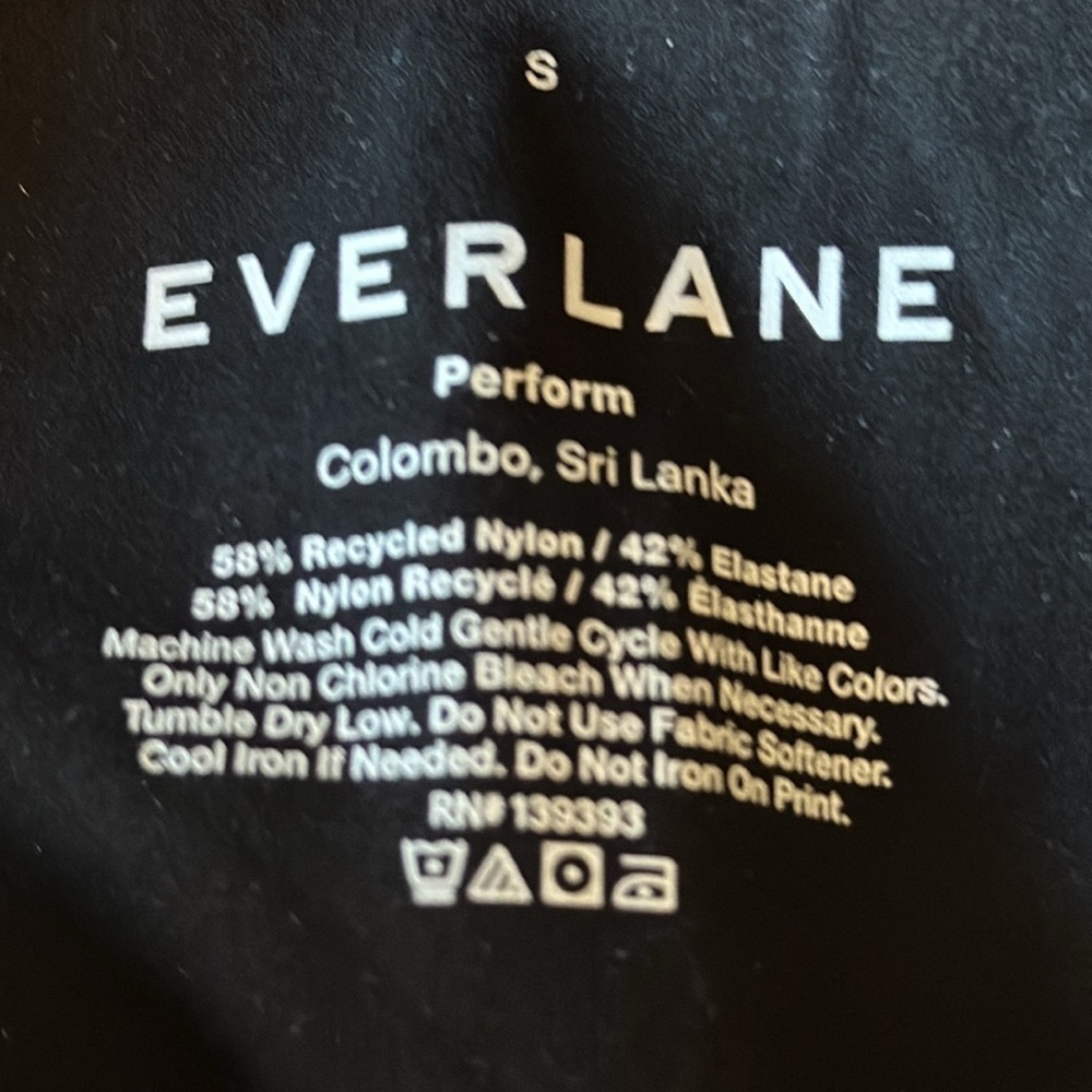 NEW EVERLANE The Bike‎ Short Black Size Small - Picture 7 of 8